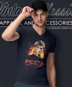 The Bakers Son Peeta Mellark Hunger Games V Neck TShirt