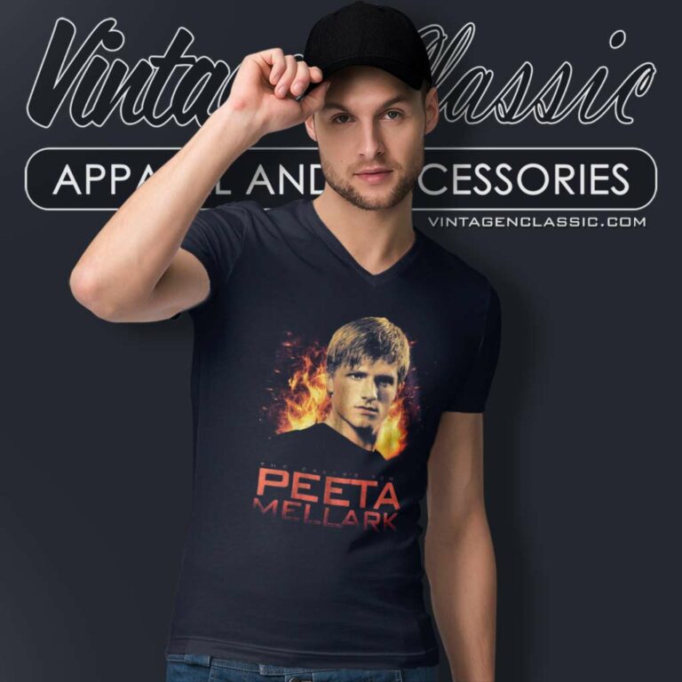 The Bakers Son Peeta Mellark Hunger Games V Neck TShirt The Bakers Son Peeta Mellark Hunger Games V Neck TShirt