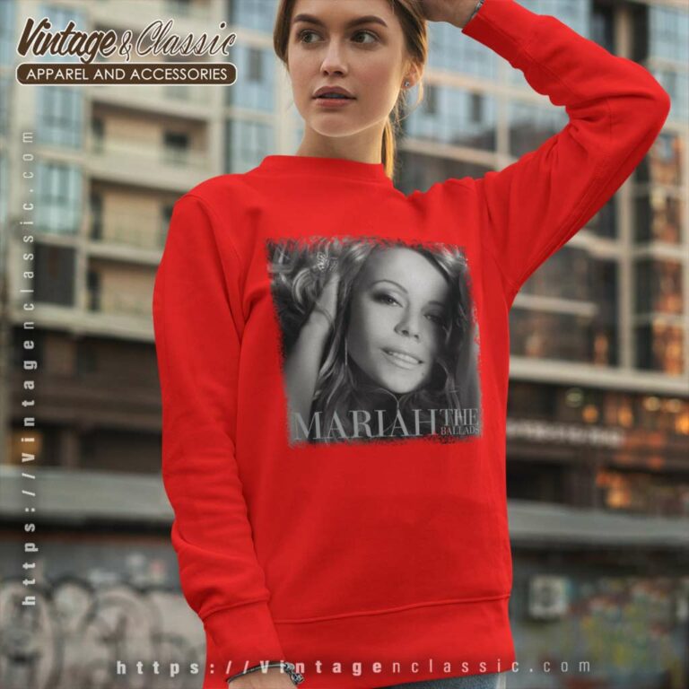 The Ballads Mariah Carey Album Sweatshirt The Ballads Mariah Carey Album Sweatshirt