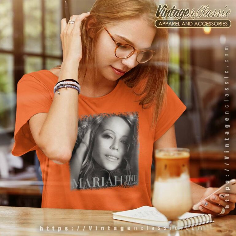 The Ballads Mariah Carey Album Women TShirt The Ballads Mariah Carey Album Women TShirt