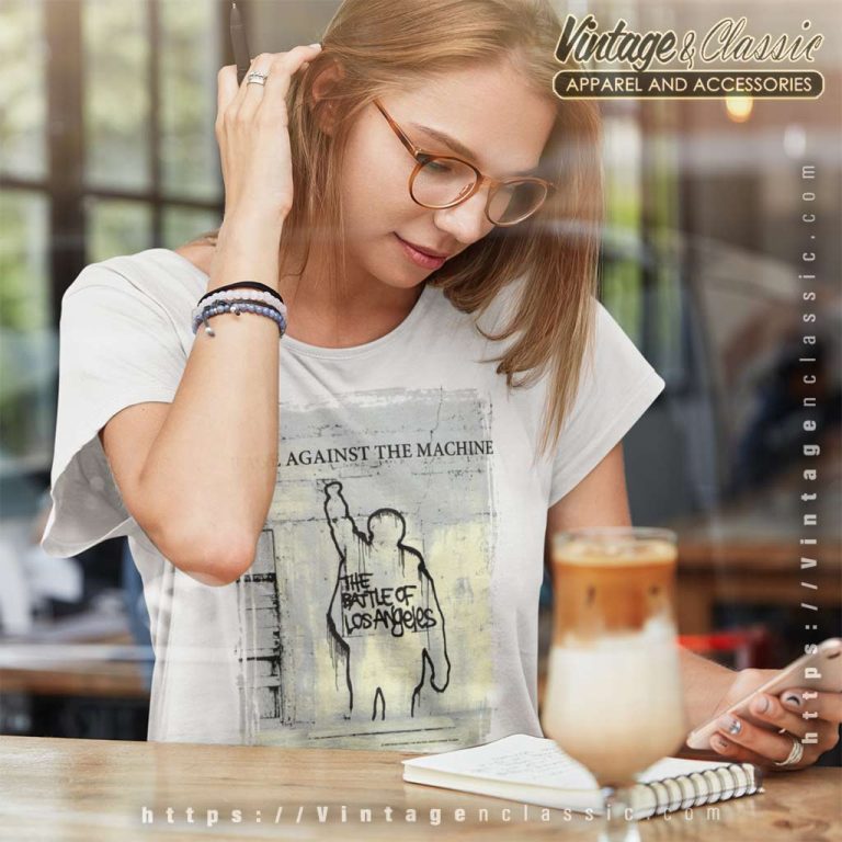 The Battle Of Los Angeles Ratm Women TShirt The Battle Of Los Angeles Ratm Women TShirt