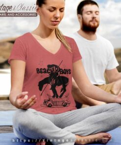 The Beach Boys Surfs Up V Neck TShirt