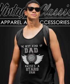 The Best Kind Of Dad Dallas Stars Tank Top Racerback