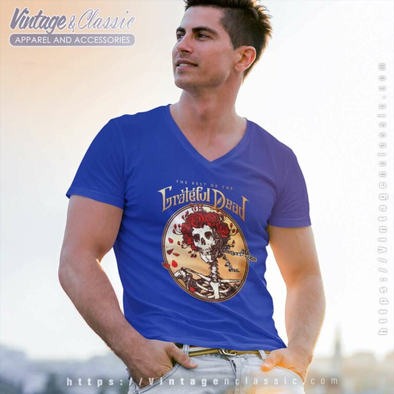 The Best Of The Grateful Dead V Neck TShirt The Best Of The Grateful Dead V Neck TShirt