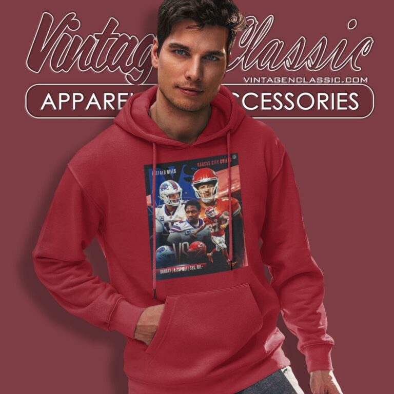 The Big Game Football Kansas City Chiefs Vs Buffalo Bills 2023 Hoodie 1 The Big Game Football Kansas City Chiefs Vs Buffalo Bills 2023 Hoodie 1