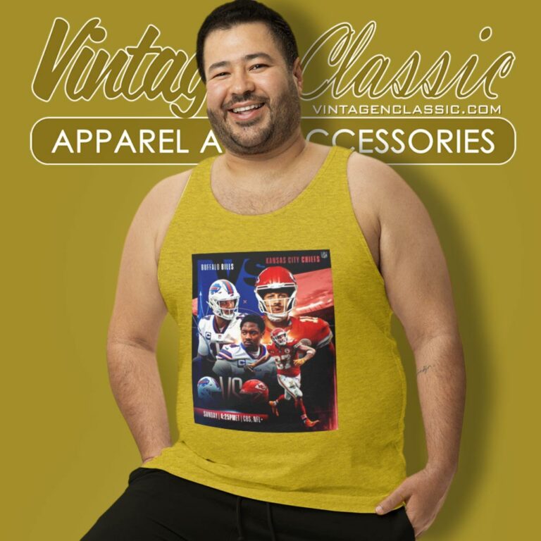 The Big Game Football Kansas City Chiefs Vs Buffalo Bills 2023 Tank Top Racerback 1 The Big Game Football Kansas City Chiefs Vs Buffalo Bills 2023 Tank Top Racerback 1