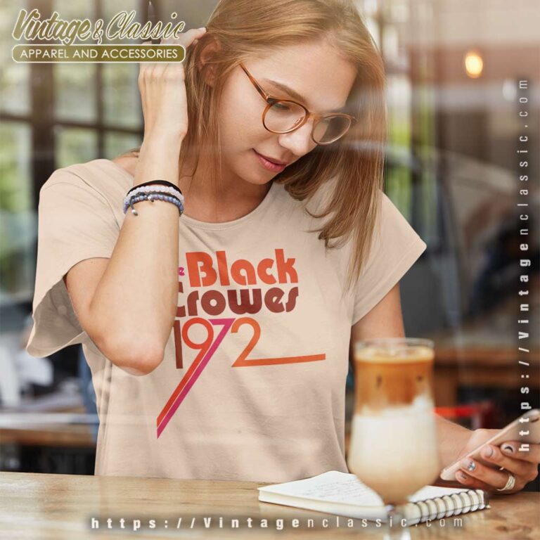 The Black Crowes 1972 Women TShirt The Black Crowes 1972 Women TShirt