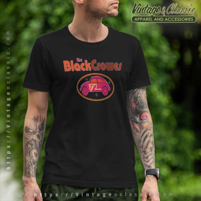 The Black Crowes Bug Oval T Shirt The Black Crowes Bug Oval T Shirt