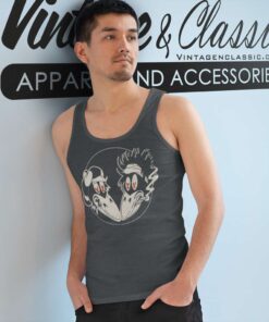 The Black Crowes Circle Logo Black Tank Top Racerback 1