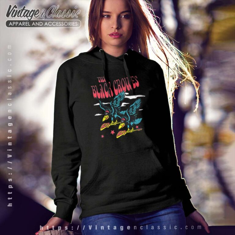The Black Crowes Flying Crowes Hoodie The Black Crowes Flying Crowes Hoodie