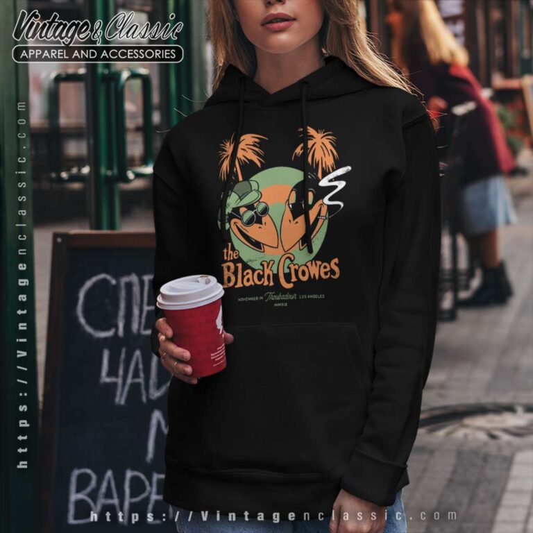 The Black Crowes Los Angeles Troubadour Concert Hoodie The Black Crowes Los Angeles Troubadour Concert Hoodie