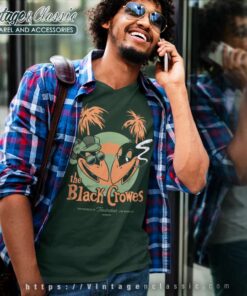 The Black Crowes Los Angeles Troubadour Concert V Neck TShirt