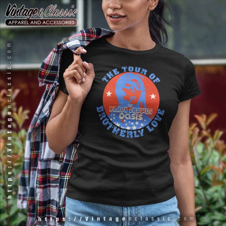 The Black Crowes Shirt Brotherly Love Women TShirt The Black Crowes Shirt Brotherly Love Women TShirt