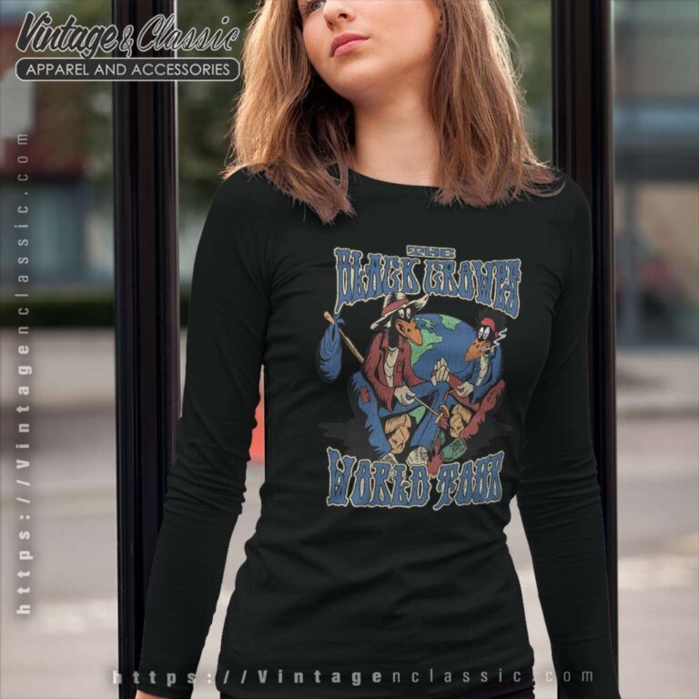 The Black Crowes World Tour Long Sleeve Tee The Black Crowes World Tour Long Sleeve Tee