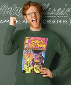 The Black Dahlia Murder Halloween Comic Shirt 6 The Black Dahlia Murder Halloween Comic Shirt Long Sleeve Tee