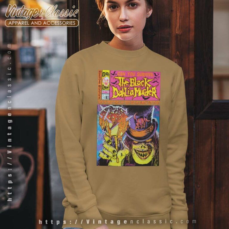 The Black Dahlia Murder Halloween Comic Shirt Sweatshirt The Black Dahlia Murder Halloween Comic Shirt Sweatshirt