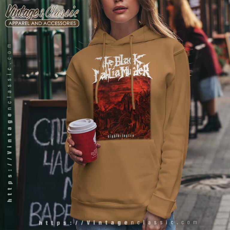 The Black Dahlia Murder Nightbringers Shirt Hoodie The Black Dahlia Murder Nightbringers Shirt Hoodie
