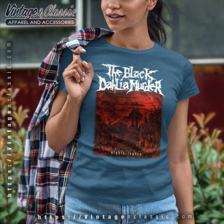The Black Dahlia Murder Nightbringers Shirt Women TShirt The Black Dahlia Murder Nightbringers Shirt Women TShirt