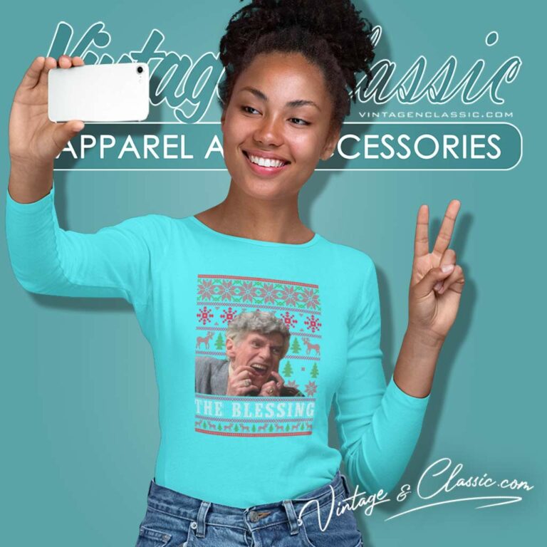 The Blessing Uncle Lewis Christmas Vacation Long Sleeve Tee The Blessing Uncle Lewis Christmas Vacation Long Sleeve Tee