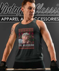 The Blessing Uncle Lewis Christmas Vacation Tank Top Racerback