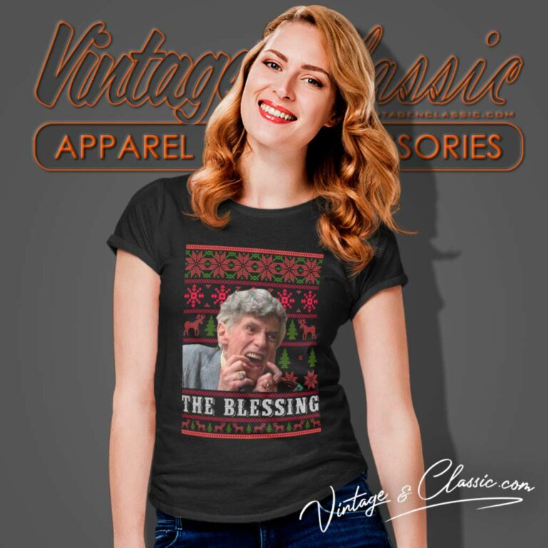 The Blessing Uncle Lewis Christmas Vacation Women TShirt The Blessing Uncle Lewis Christmas Vacation Women TShirt