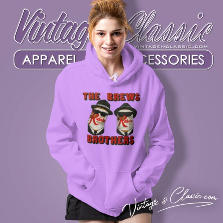 The Brews Brothers Rainier Beer Hoodie The Brews Brothers Rainier Beer Hoodie