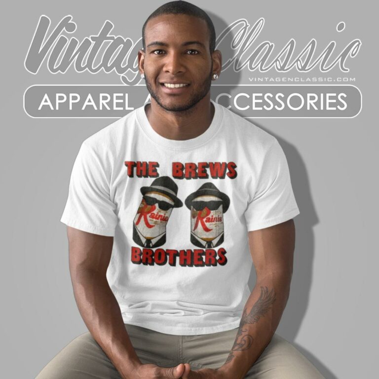 The Brews Brothers Rainier Beer T Shirt The Brews Brothers Rainier Beer T Shirt