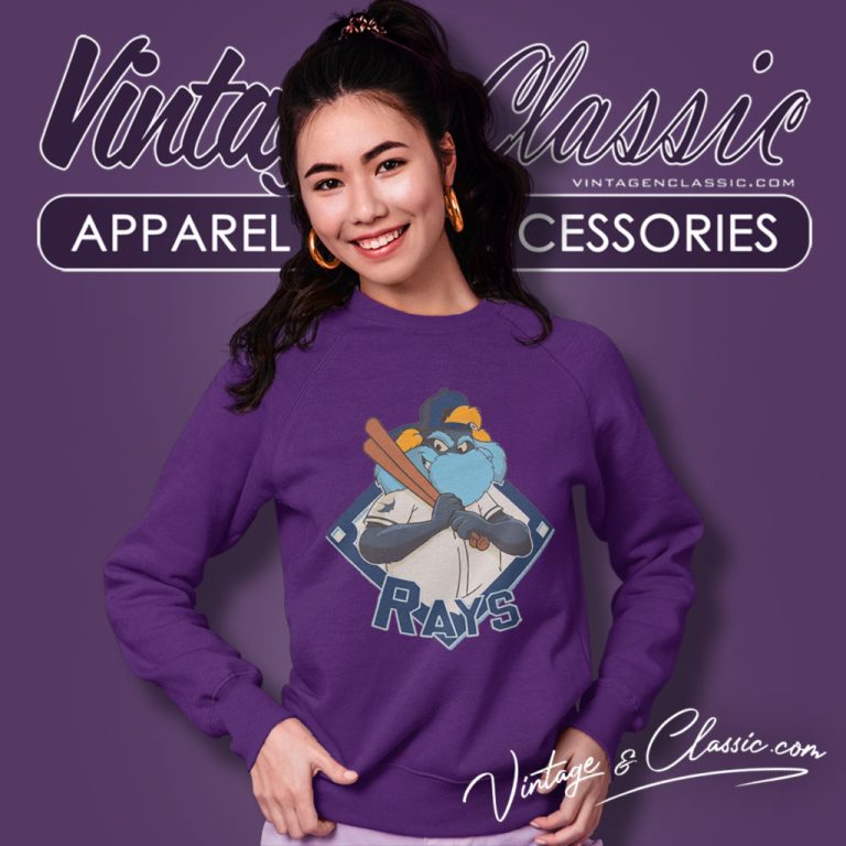 The Bronx Bully Rays Baseball Mascot Sweatshirt The Bronx Bully Rays Baseball Mascot Sweatshirt