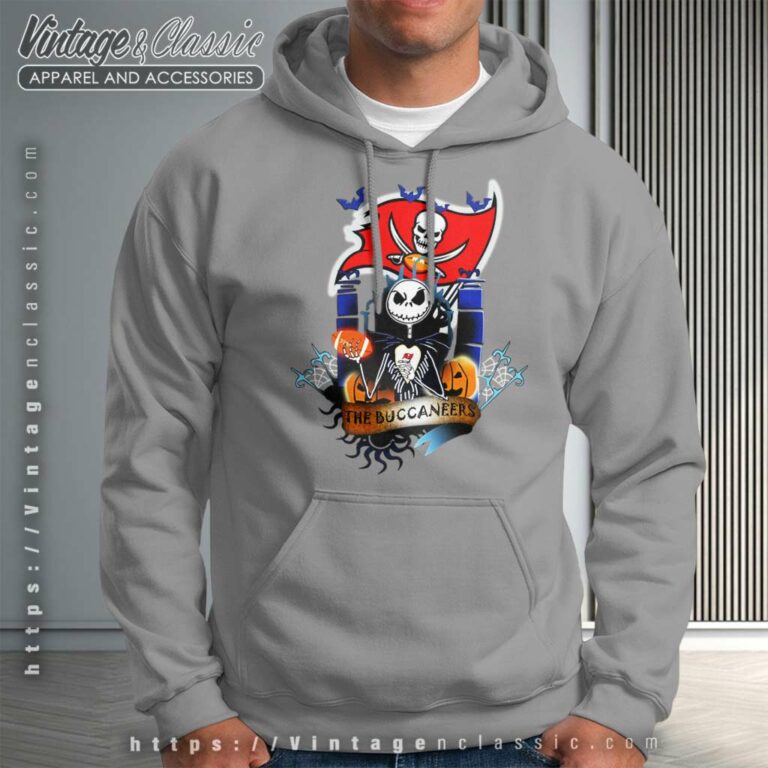The Buccaneers Jack Skellington Halloween Hoodie The Buccaneers Jack Skellington Halloween Hoodie