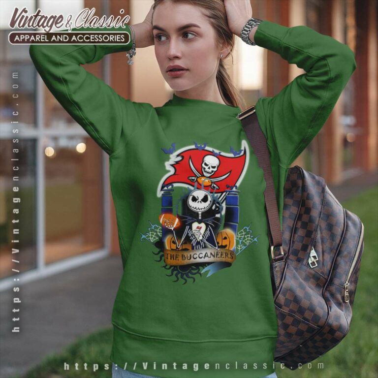 The Buccaneers Jack Skellington Halloween Sweatshirt The Buccaneers Jack Skellington Halloween Sweatshirt
