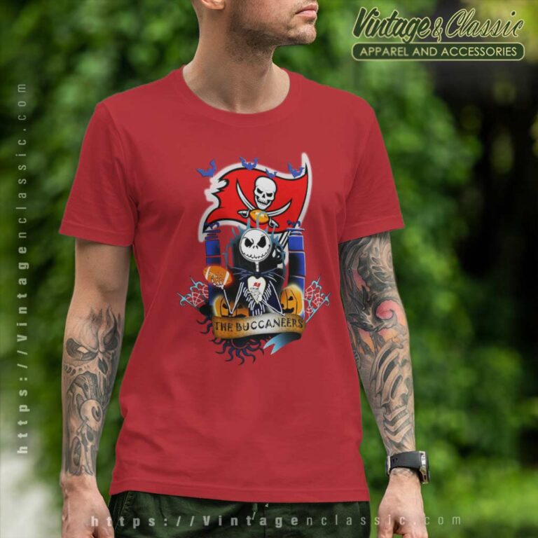 The Buccaneers Jack Skellington Halloween T Shirt The Buccaneers Jack Skellington Halloween T Shirt