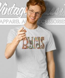 The Byrds Band Logo T Shirt
