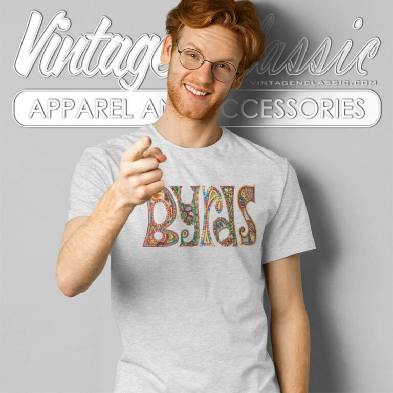 The Byrds Band Logo T Shirt The Byrds Band Logo T Shirt
