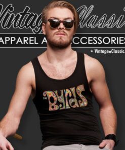 The Byrds Band Logo Tank Top Racerback