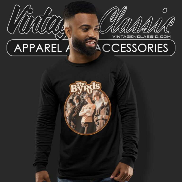 The Byrds Shirt Chestnut Mare American Long Sleeve Tee The Byrds Shirt Chestnut Mare American Long Sleeve Tee