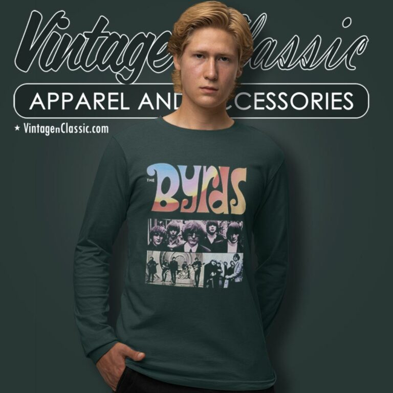 The Byrds Shirt The Byrds Album Cover Long Sleeve Tee The Byrds Shirt The Byrds Album Cover Long Sleeve Tee