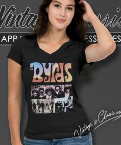 The Byrds Shirt The Byrds Album Cover V Neck TShirt