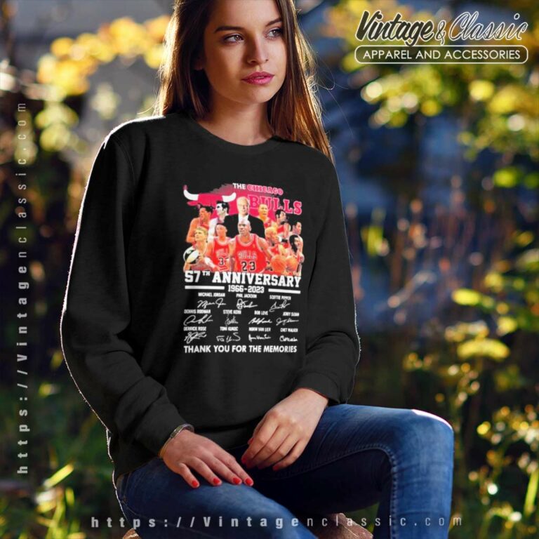The Chicago Bulls 57th Anniversary 1966 2023 Thank You For The Memories Sweatshirt 1 The Chicago Bulls 57th Anniversary 1966 2023 Thank You For The Memories Sweatshirt 1