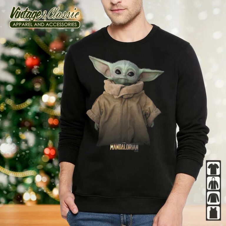 The Child Baby Yoda The Mandalorian Sweatshirt The Child Baby Yoda The Mandalorian Sweatshirt