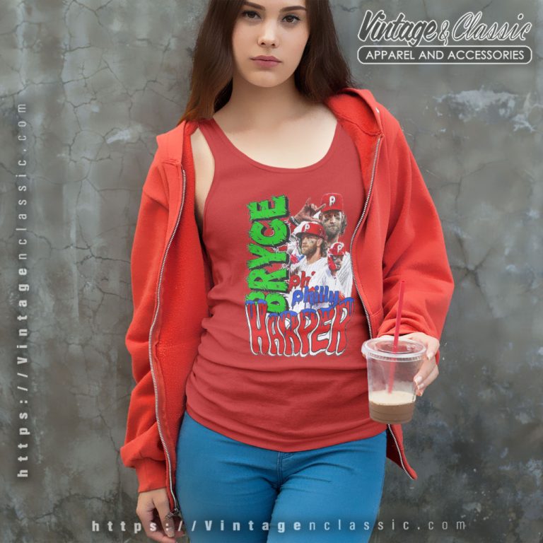 The Chosen One Bryce Harper Philadelphia Phillies Tank Top Racerback The Chosen One Bryce Harper Philadelphia Phillies Tank Top Racerback
