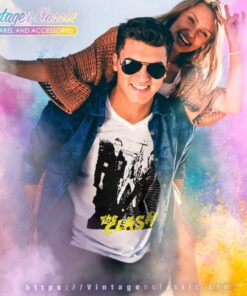 The Clash 1987 V Neck TShirt