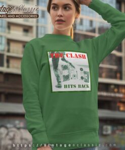 The Clash Album Cover Hits Back Sweatshirt