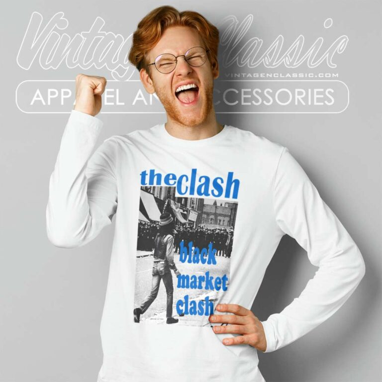 The Clash Black Market Clash Long Sleeve Tee The Clash Black Market Clash Long Sleeve Tee
