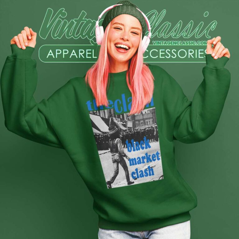 The Clash Black Market Clash Sweatshirt The Clash Black Market Clash Sweatshirt