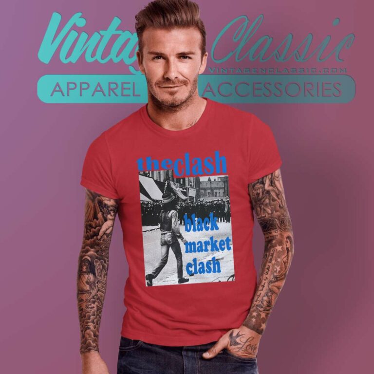 The Clash Black Market Clash T Shirt The Clash Black Market Clash T Shirt