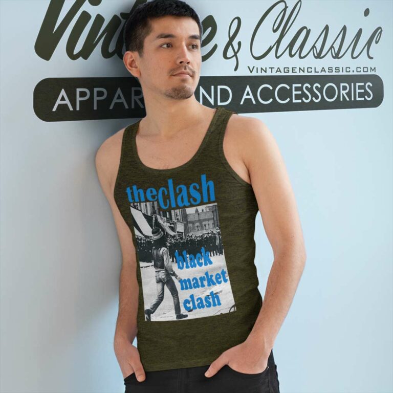 The Clash Black Market Clash Tank Top Racerback The Clash Black Market Clash Tank Top Racerback