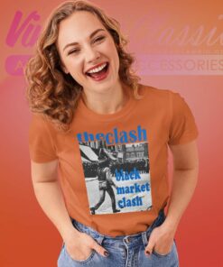 The Clash Black Market Clash Women TShirt