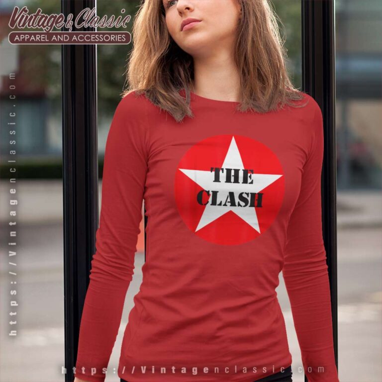 The Clash Circle Star Long Sleeve Tee The Clash Circle Star Long Sleeve Tee