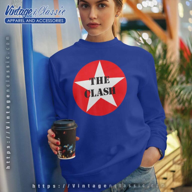 The Clash Circle Star Sweatshirt The Clash Circle Star Sweatshirt