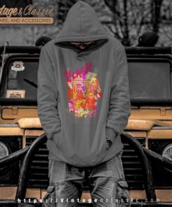 The Clash Collage Neon Hoodie